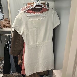 Club Monaco White Mini Dress